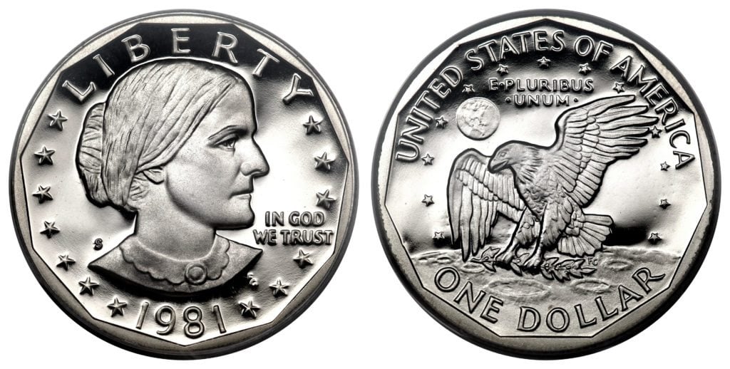 Susan B Anthony Coins