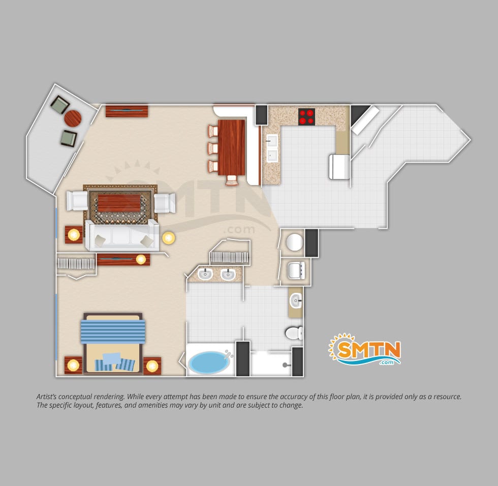 Wyndham majestic sun 2 bedroom deluxe